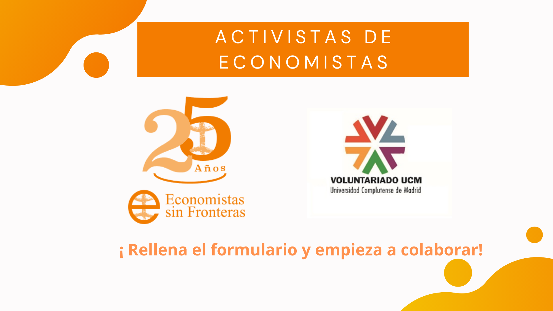 Activistas de economistas